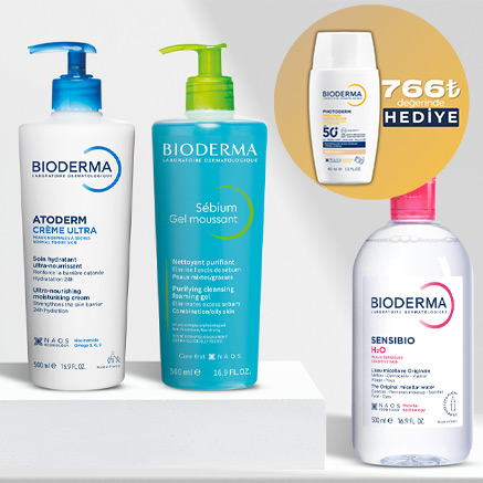 <a href="https://www.dermokozmetika.com.tr/bioderma">Bioderma Photoderm XDefense Ultra Fluid SPF 50+ Very Light 40ml Hediye!</a>
