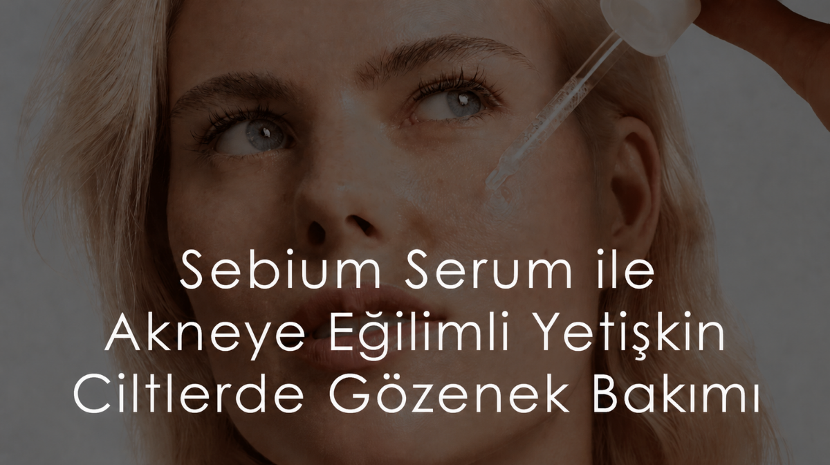 Sebium Serum ile Akne Eğilimli Yetişkin Ciltlerde Gözenek Bakımı