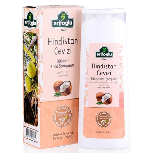 Arifoğlu Hindistan Cevizi Şampuan 400ml Arifoğlu Hindistan Cevizi Şampuan 400ml