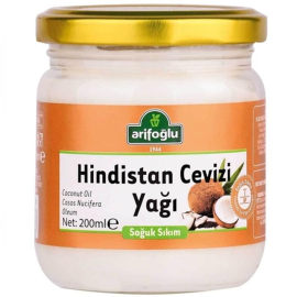 Arifoğlu Organik Hindistan Cevizi Yağı 200ml - Arifoğlu