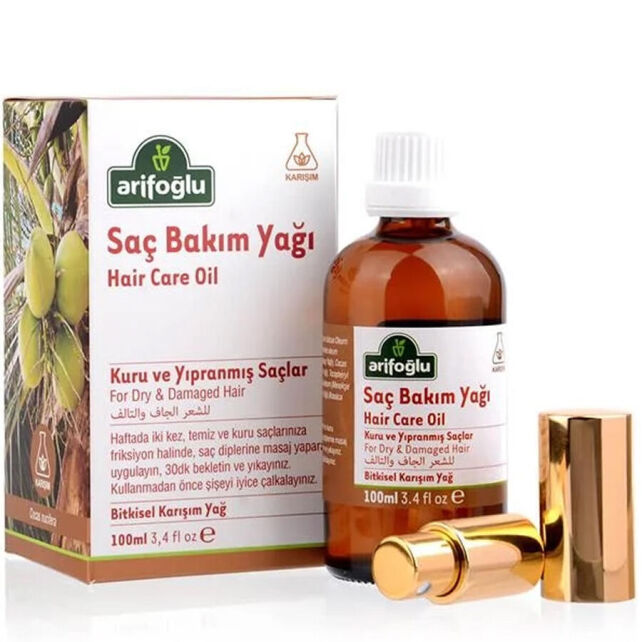 Arifoğlu Saç Bakım Yağı - Kuru ve Yıpranmış Saçlar 100ml - 1