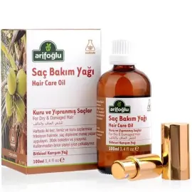 Arifoğlu Saç Bakım Yağı - Kuru ve Yıpranmış Saçlar 100ml - Arifoğlu
