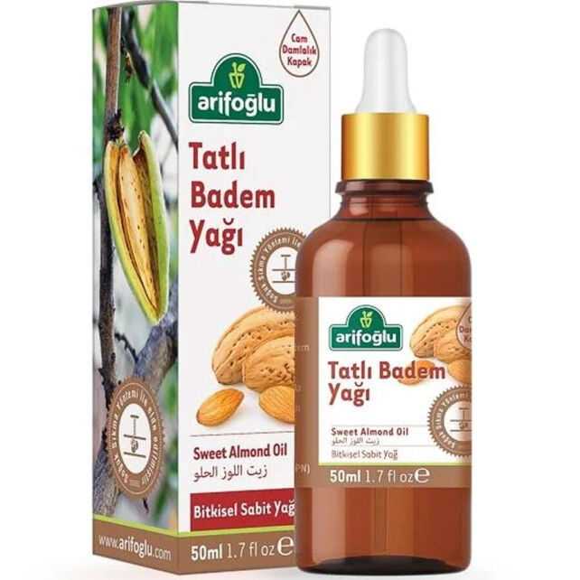 Arifoğlu Tatlı Badem Yağı 50ml - 1