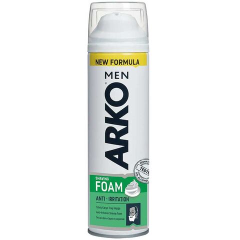 Arko Men Anti Irritation Tıraş Köpüğü 200ml Arko Men Anti Irritation Tıraş Köpüğü 200ml