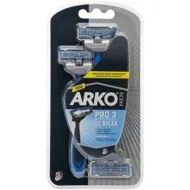 Arko Men Pro 3 Tıraş Bıçağı 3'lü - Arko