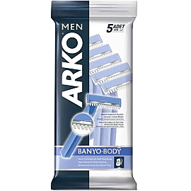 Arko Men Tıraş Bıçağı Banyo 5'li - Arko