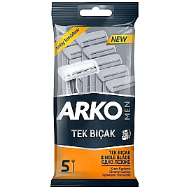 Arko Tek Bıçaklı Tıraş Bıçağı 5 Adet - Arko