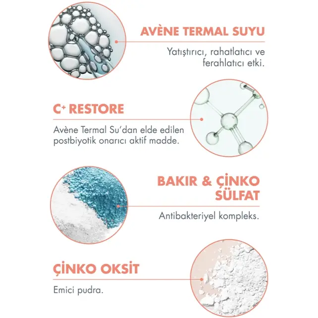 Avene Cicalfate+ Absorbing Soothing Spray - Yatıştırıcı Etkiye Sahip Onarıcı Bakım Spreyi 100ml - 4