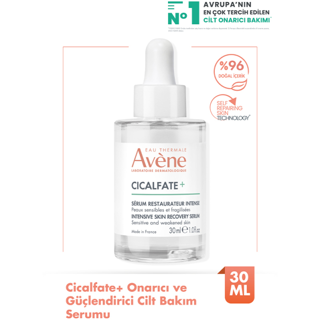 Avene Cicalfate+ Intensive Skin Recovery - Onarıcı Bakım Serumu 30ml - 2