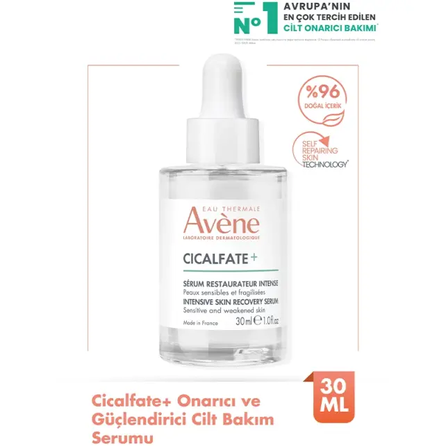 Avene Cicalfate+ Intensive Skin Recovery - Onarıcı Bakım Serumu 30ml - 2