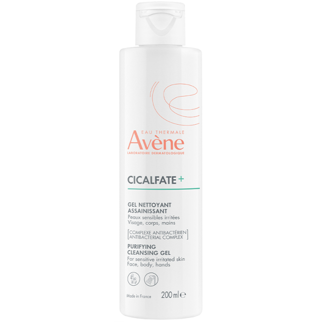 Avene Cicalfate+ Purifying Cleansing Gel - Arındırıcı ve Rahatlatıcı Temizleme Jeli 200ml - 1