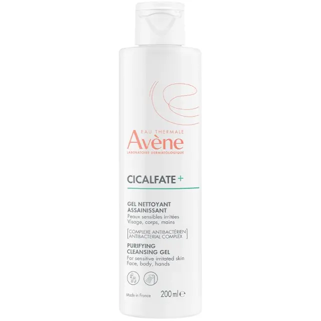 Avene Cicalfate+ Purifying Cleansing Gel - Arındırıcı ve Rahatlatıcı Temizleme Jeli 200ml - 1