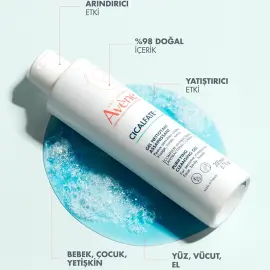 Avene Cicalfate+ Purifying Cleansing Gel - Arındırıcı ve Rahatlatıcı Temizleme Jeli 200ml - 3