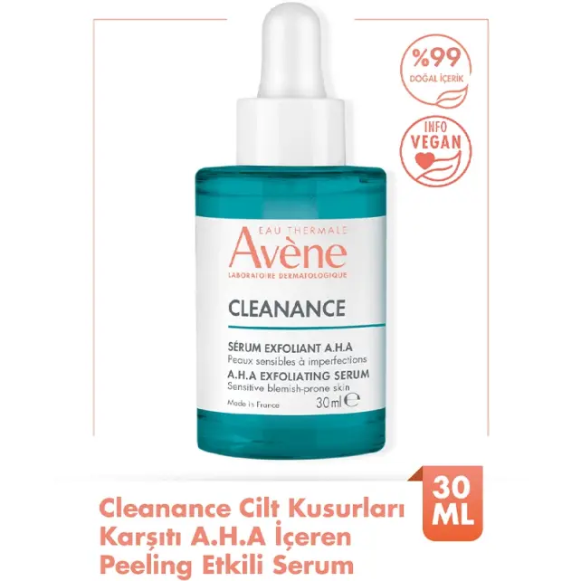 Avene Cleanance A.H.A Exfoliating - Cilt Kusurları Karşıtı Bakım Serumu 30ml - 2