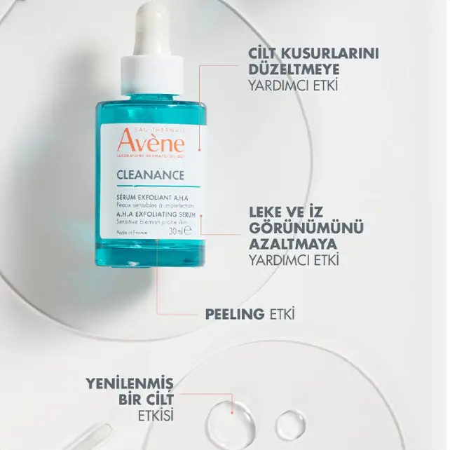 Avene Cleanance A.H.A Exfoliating - Cilt Kusurları Karşıtı Bakım Serumu 30ml - 5