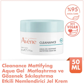 Avene Cleanance Aqua Gel Matifiant - Nemlendirici Jel Krem 50ml - 2