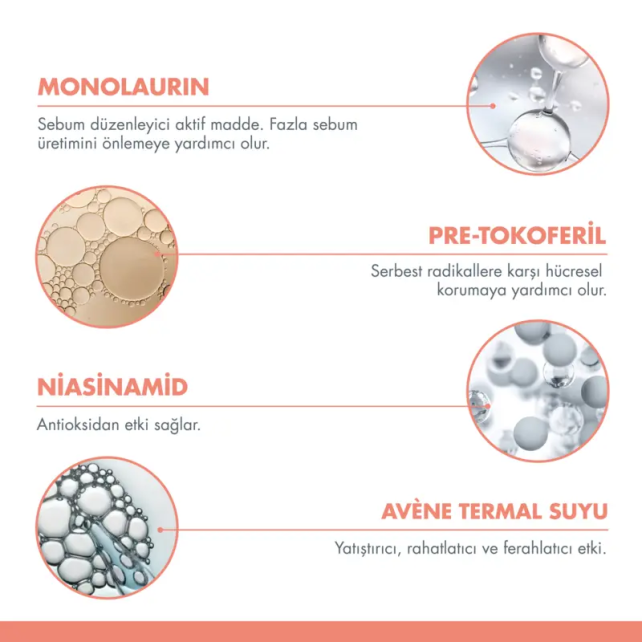 Avene Cleanance Aqua Gel Matifiant - Nemlendirici Jel Krem 50ml - 5