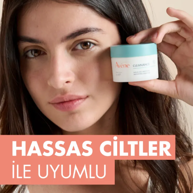 Avene Cleanance Aqua Gel Matifiant - Nemlendirici Jel Krem 50ml - 6