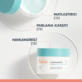Avene Cleanance Aqua Gel Matifiant - Nemlendirici Jel Krem 50ml - 4
