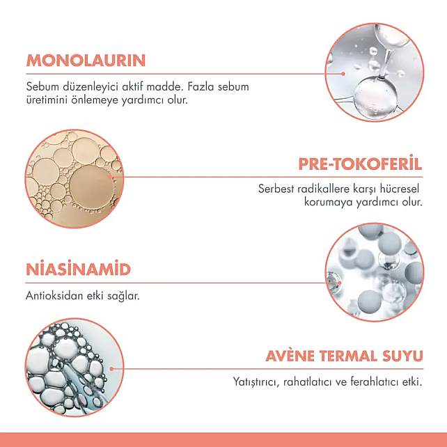 Avene Cleanance Aqua Gel Matifiant - Nemlendirici Jel Krem 50ml - 5