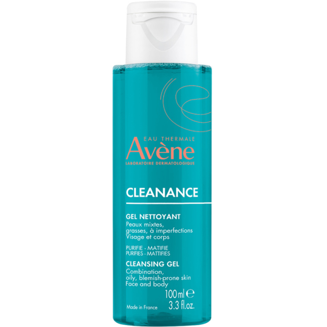 Avene Cleanance Cleansing Gel - Yağlı ve Akneye Eğilimli Ciltler İçin Temizleme Jeli 100ml - 1