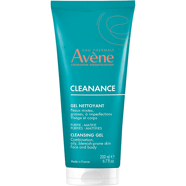 Avene Cleanance Cleansing Gel - Yağlı ve Akneye Eğilimli Ciltler İçin Temizleme Jeli 200ml - 1
