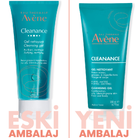 Avene Cleanance Cleansing Gel - Yağlı ve Akneye Eğilimli Ciltler İçin Temizleme Jeli 200ml - 3