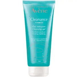 Avene Cleanance Cleansing Gel - Yağlı ve Akneye Eğilimli Ciltler İçin Temizleme Jeli 200ml - 1