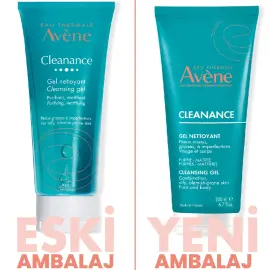 Avene Cleanance Cleansing Gel - Yağlı ve Akneye Eğilimli Ciltler İçin Temizleme Jeli 200ml - 3