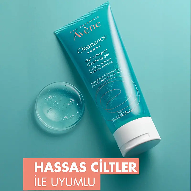 Avene Cleanance Cleansing Gel - Yağlı ve Akneye Eğilimli Ciltler İçin Temizleme Jeli 200ml - 4