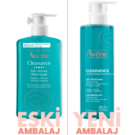 Avene Cleanance Cleansing Gel - Yağlı ve Akneye Eğilimli Ciltler İçin Temizleme Jeli 400ml - 5