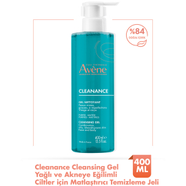 Avene Cleanance Cleansing Gel - Yağlı ve Akneye Eğilimli Ciltler İçin Temizleme Jeli 400ml - 2