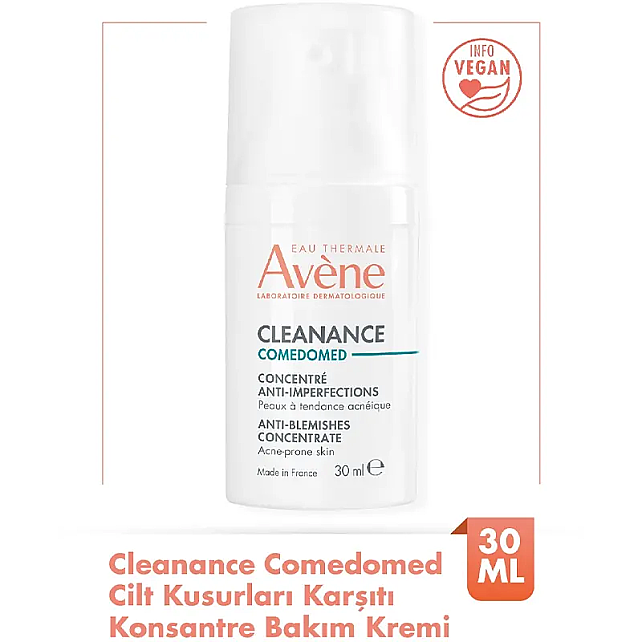 Avene Cleanance Comedomed Anti-Blemishes Concentrate - Cilt Kusurları Karşıtı Konsantre Bakım 30ml - 2