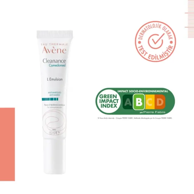 Avene Cleanance Comedomed L Emulsion - Bölgesel Cilt Kusurlarına Karşı Bakım Kremi 15ml - 5