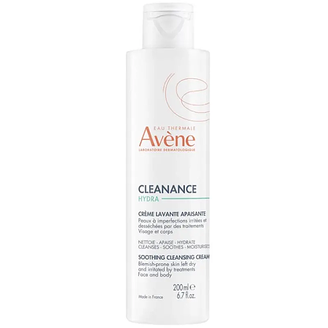 Avene Cleanance Hydra Soothing Cleansing Cream - Cilt Temizleme Kremi 200ml - 1