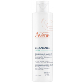 Avene Cleanance Hydra Soothing Cleansing Cream - Cilt Temizleme Kremi 200ml - Avene