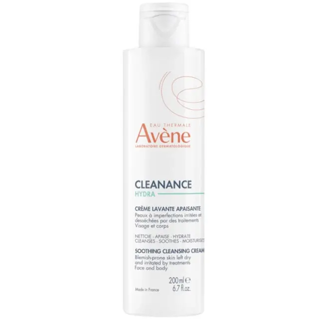 Avene Cleanance Hydra Soothing Cleansing Cream - Cilt Temizleme Kremi 200ml - 1