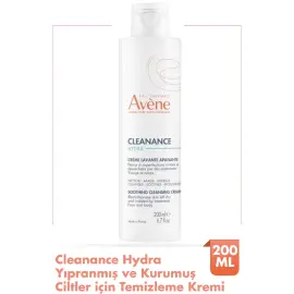 Avene Cleanance Hydra Soothing Cleansing Cream - Cilt Temizleme Kremi 200ml - 2