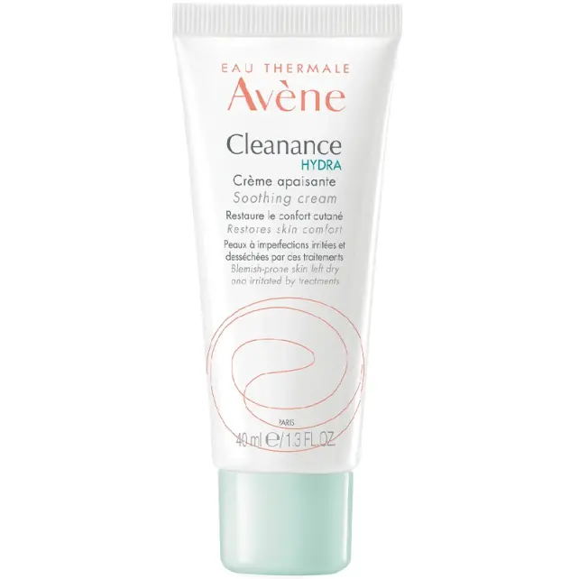 Avene Cleanance Hydra Soothing Cream - Yıpranmış ve Kurumuş Ciltler için Nemlendirici Krem 40ml - 1