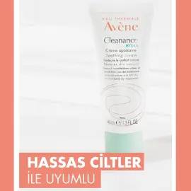 Avene Cleanance Hydra Soothing Cream - Yıpranmış ve Kurumuş Ciltler için Nemlendirici Krem 40ml - 5
