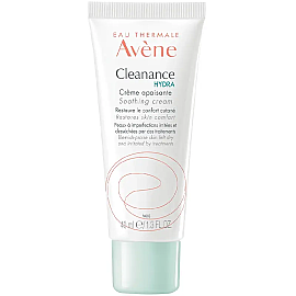 Avene Cleanance Hydra Soothing Cream - Yıpranmış ve Kurumuş Ciltler İçin Nemlendirici Krem 40ml - Avene