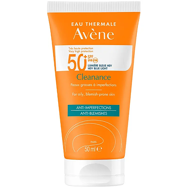 Avene Cleanance SPF 50+ Yağlı Cilt Güneş Kremi 50ml - 1