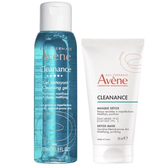 Avene Cleanance - Yağlı ve Akneye Eğilimli Cilt Bakım Kiti - 1