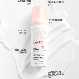 Avene Cleansing Foam - Yüz Temizleme Köpüğü 150ml - 3