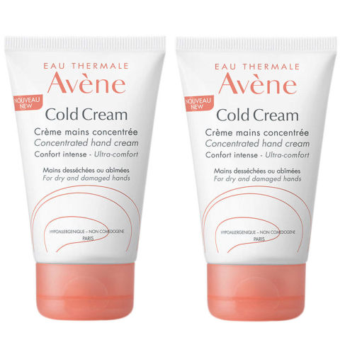 Avene Cold Cream Mains - Kuru Ciltler İçin El Kremi 2x50ml Avene Cold Cream Mains - Kuru Ciltler İçin El Kremi 2x50ml