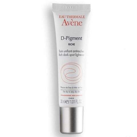Avene D-Pigment Riche - Kuru Ciltler için Leke Karşıtı Krem 30ml Avene D-Pigment Riche - Kuru Ciltler için Leke Karşıtı Krem 30ml