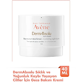 Avene DermAbsolu Comforting Night Balm - Yaşlanma Karşıtı Gece Bakım Kremi 40ml - 2
