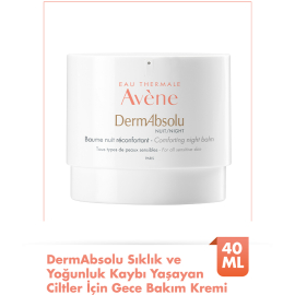 Avene DermAbsolu Comforting Night Balm - Yaşlanma Karşıtı Gece Bakım Kremi 40ml - 2