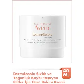 Avene DermAbsolu Comforting Night Balm - Yaşlanma Karşıtı Gece Bakım Kremi 40ml - 2