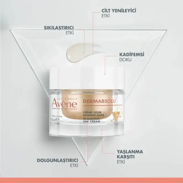 Avene DermAbsolu Defining Day Cream - Yaşlanma Karşıtı Gündüz Bakım Kremi 40ml - 4